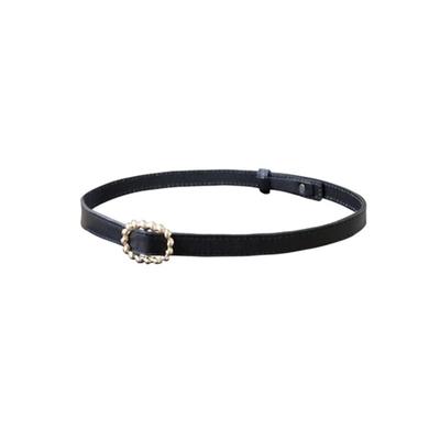 THEATRE Arte Leather Belt [Gold,Silver]