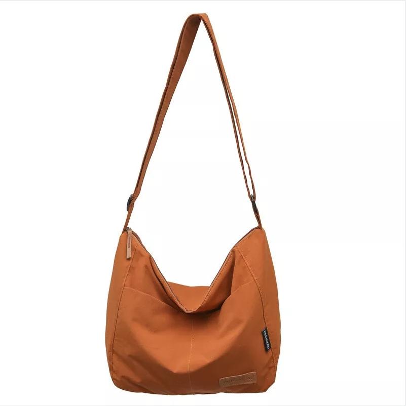 Crossbody Student Bag Waterproof Nyl Crossbody Bag Fabric Shoulder Bag Lightweight For Travel College Students Campus Life