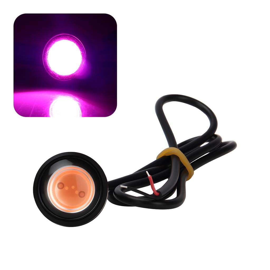 2PCS Motorcycle LED Eagle Eye Spotlight Lamp 10-32V Fog Lamp High Power 3W Headlight Driving Light for Car Motor Accessories