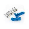 4/6pc Rope Set with Roller Tensioners,Includes Locking Buckles for Secure Fastening,Suitable for Camping,Boating,and Outdoor Use