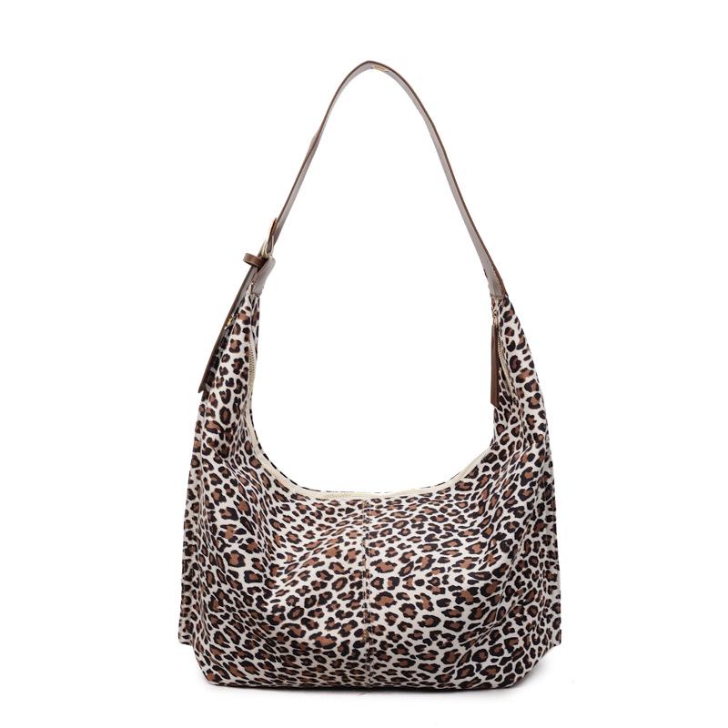 2025 New Leopard Print Versatile Women's Shoulder Bag - Casual, Stylish, Large Capacity Handbag