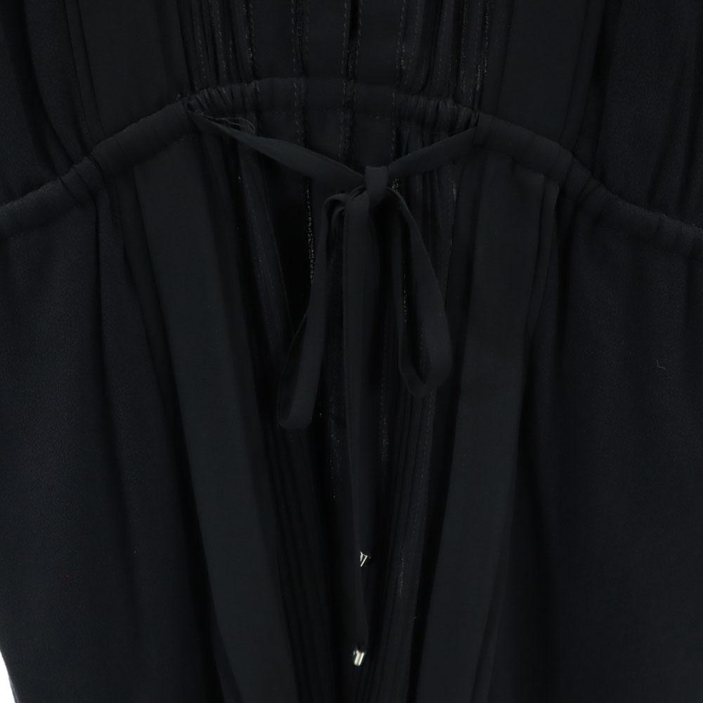 unused DIANE VON FURSTENBERG Long sleeve mini dress black Tagged Women Used