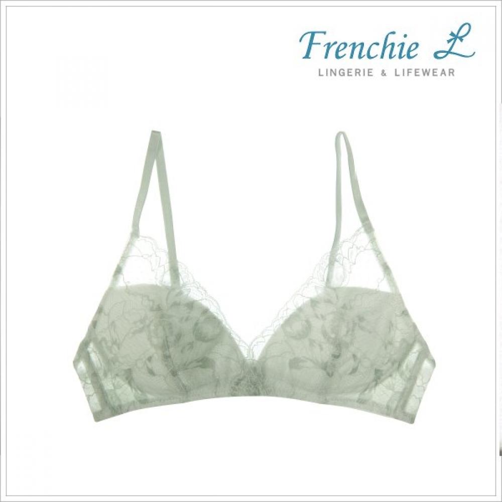 Frenchiel Tulip Lace Bralette Mint Gray  Fwbr801 