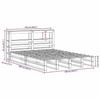 VidaXL Cadre de lit sans matelas 120x200 cm bois de pin massif 3306492