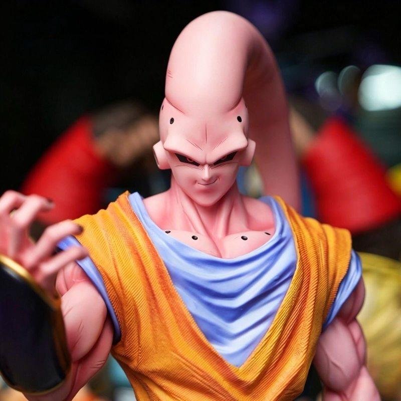 New 39Cm/15.35Inch Ys Statue Anime Dragon Ball Z Gohan Buu Figure Majin Buu Action Figures Collection Model Toys Gifts In Stock