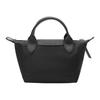 New LONGCHAMP Le Pliage Néo Canvas Dumpling Bag, One Shoulder Handbag Mini Women's Black 1500598001