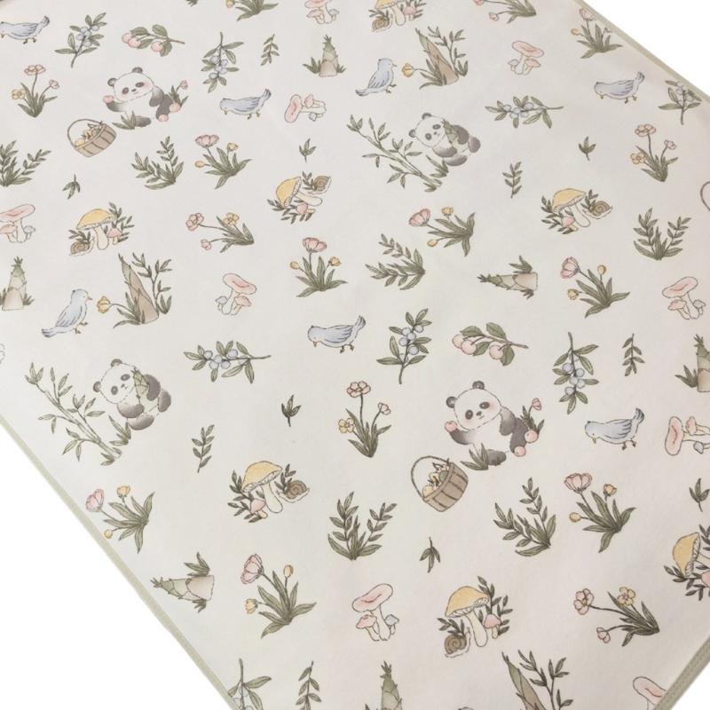 Breathable Leakproof Baby Diaper Pad Portable Infant Diaper Changer Mat for Toddler Crib & Bath Time Use 1
