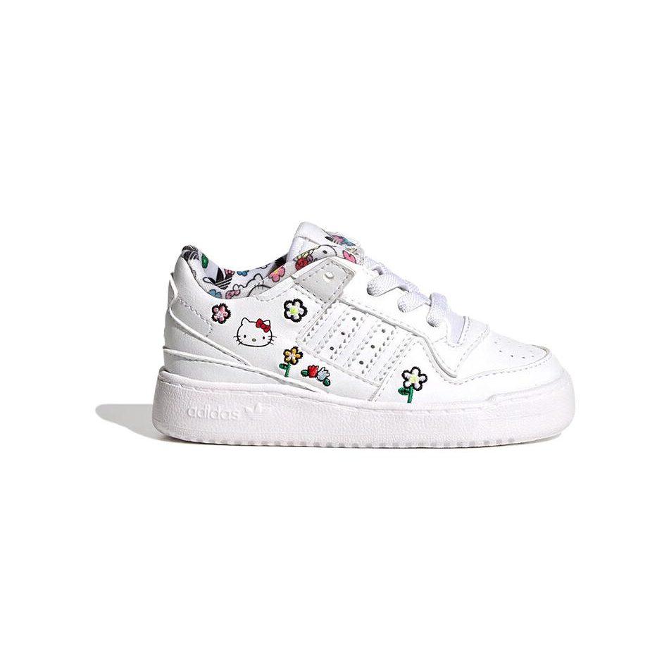 adidas Originals FORUM Comfortable Low Top Toddler Shoes White Infant And Toddler IG0302