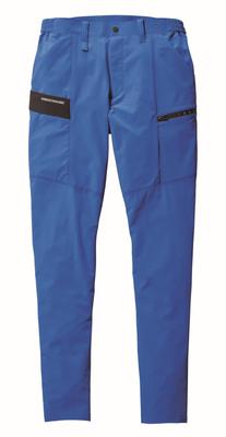 BURTLE Cargo Pants Surf Blue 9702 47 3L Care Sweat Absorbent Quick Drying (Unisex) [Electrostatic Stretch]