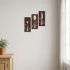 3pcs Hollow Out Kitchen Tools Wall Plaques Fork Wall Sticker Hangings  Restaurant Decor