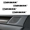 2/4Pcs 3D Aluminum Car Audio Speaker Decorate Badge Sticker for Leon FR 5 6 Alhambra MK3 MII Altea 5F Ibiza Toledo Cordoba