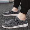 Men Shoes Casual Canvas Loafers Shoes Light Breathable Flats Leisure Male Vulcanized Shoes Walking Sneakers Plus Size