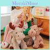 Adorkable Reindeer Plush Animal Doll For Kid Featuring Ultra Soft Fabric Short