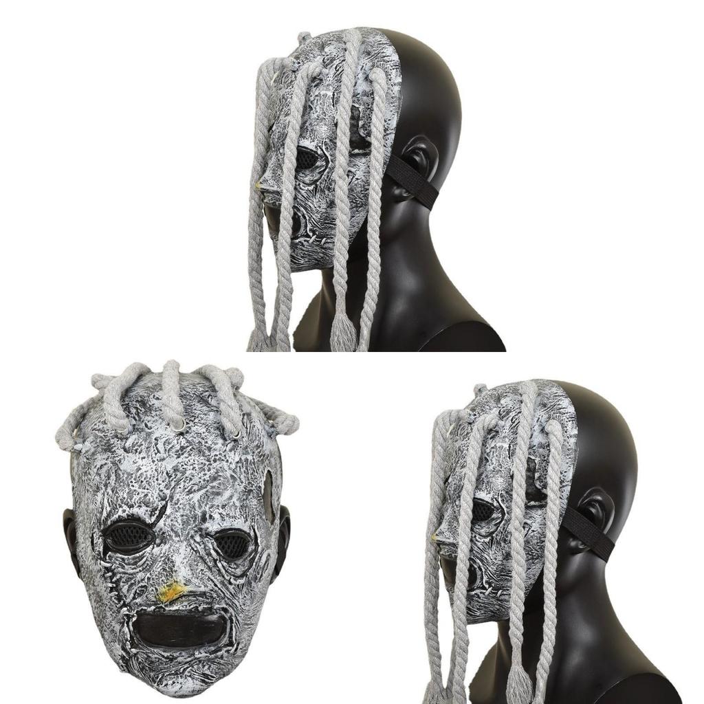 Slipknot Actieve Knoop Masker Met Latex Cosplay Voor Halloween En Feestvermaak