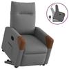 VidaXL Recliner Armchair Dark Grey Fabric 3324007