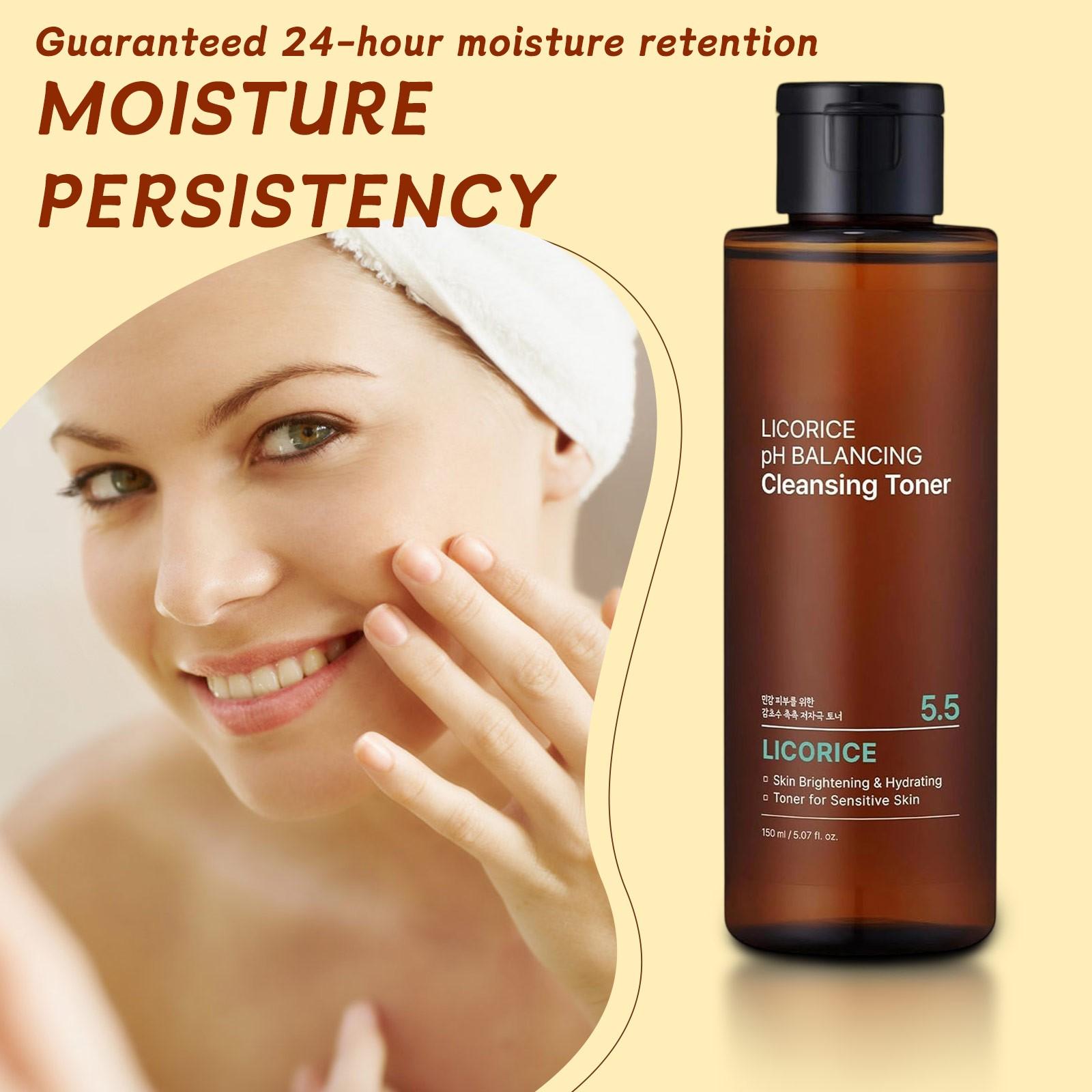 

Тоник для лица Тоник для балансировки pH Увлажняющий для кожи лица Увлажняющий Питательный Контроль жирности ,150 мл , One Size