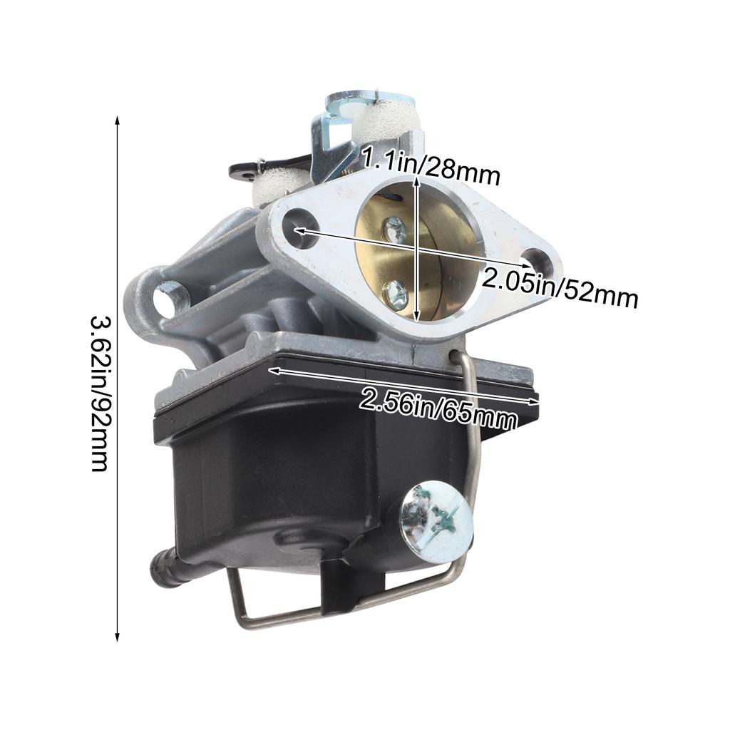 Lawn Mower Carburetor Kit Engine Carburetor Easy Installation Rust Resistant For Tecumseh OV358EA For Tecumseh OVH135