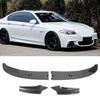4pcs Front Bumper Lip High Hardness Front Bumper Lip Body Kit for 5 Series F10 F11 M Sport 2011 To 2017