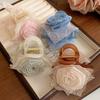 Fresh wind acrylic mesh flower hairpin women's fashion exquisite grab clip high sense versatile hair accessories