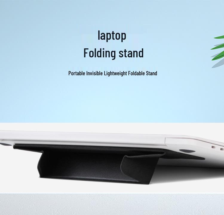 Portable Laptop and Tablet Stand with Heat Dissipation – Invisible, Foldable Holder for MacBook Pro