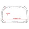 Instrument Screen Protector Cover Fits BMW S1000R R1200GS R1250GS F750GS F850GS