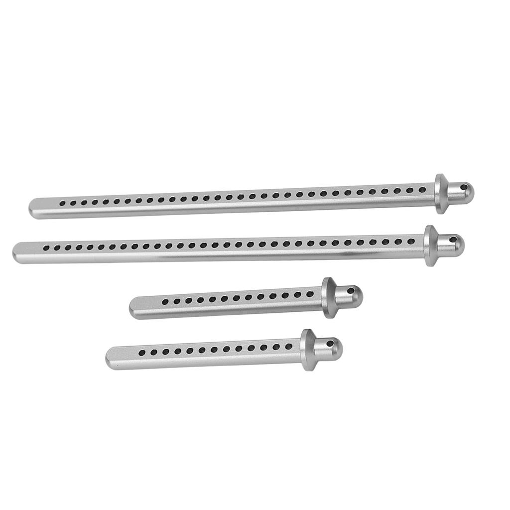 4Pcs RC Car Shell Column Aluminum Alloy Front Rear Extended Body Post Mount Shell for Axial SCX10