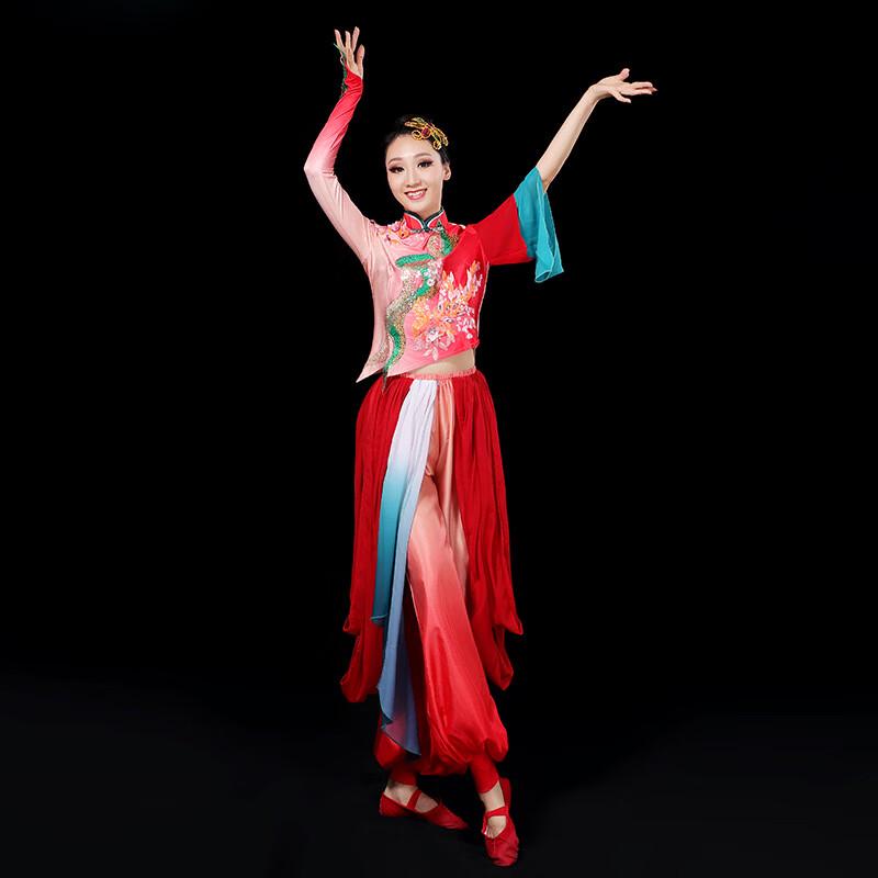 Traditional Chinese Folk Dance & Drumming Costume S