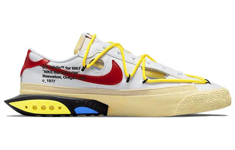 Nike X Off White Blazer Low 'White University Red' DH7863-100