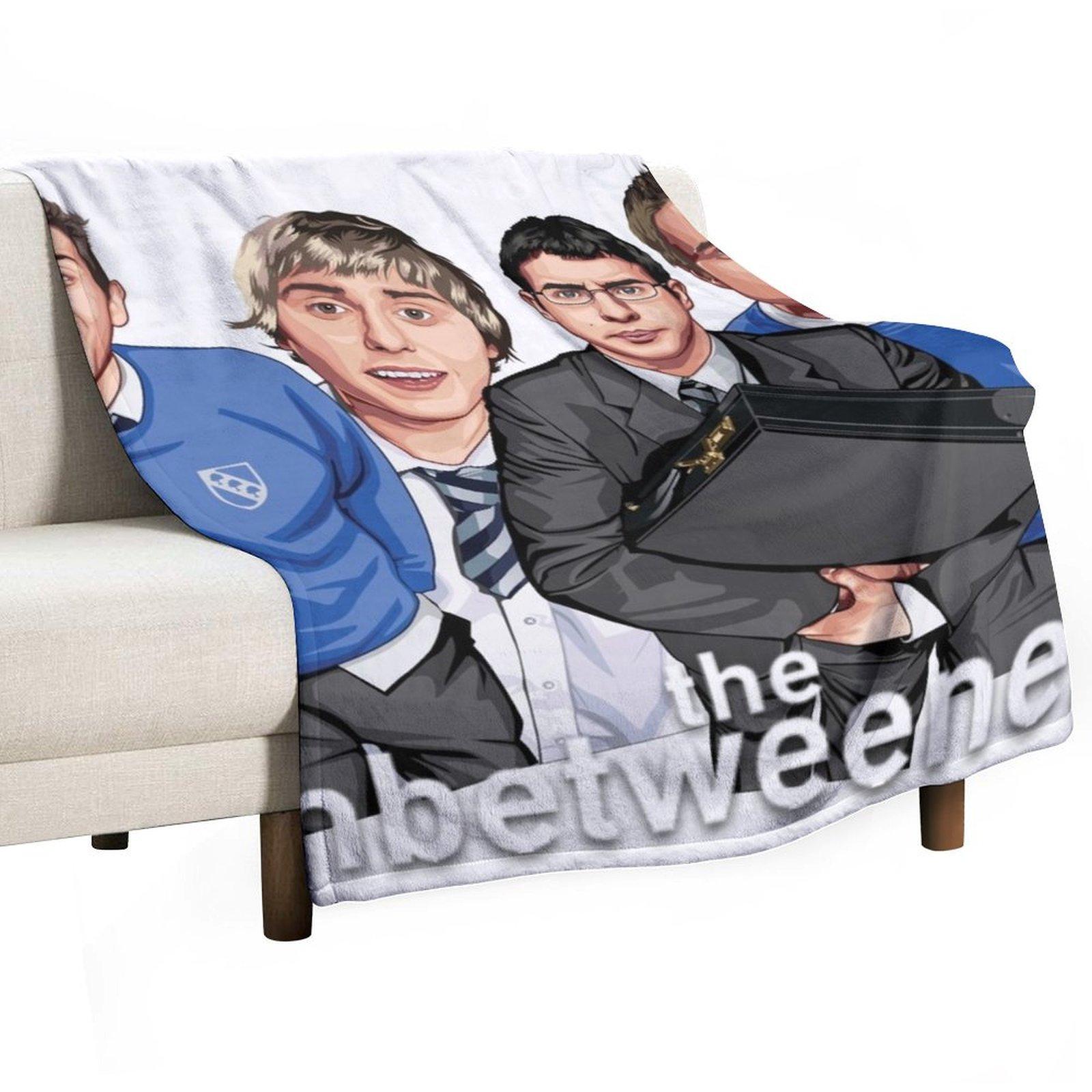 The Inbetweeners Throw Blanket Luxury Designer Bed Blankets For Baby Sofas Blankets 30x40in