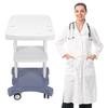 Medical Trolley Cart with Wheels Mobile Ultrasound Cart Beauty Storage Utility Cart for Dental Clinics Hospitals & Beauty Salons