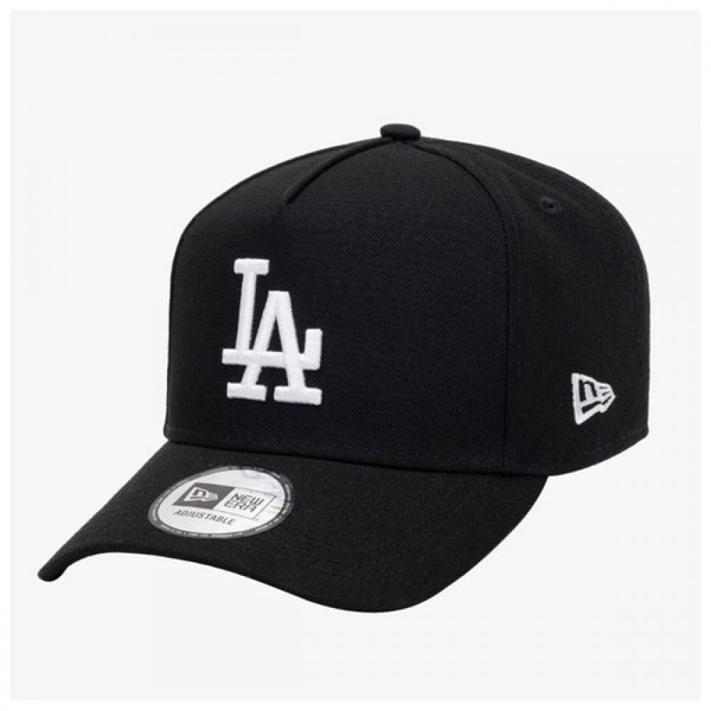 

New Era Mlb White On BLacK La Dodgers K Frame Ball Cap BLacK 13583794 13583794/ML