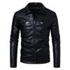 European size new men's leather jacket