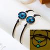 Leuchtet im Dunkeln Schmetterling Sonne Mond Seil Armbänder für Damen Paare Passende Armbänder Freundschaft Leuchtender Schmuck Verstellbar