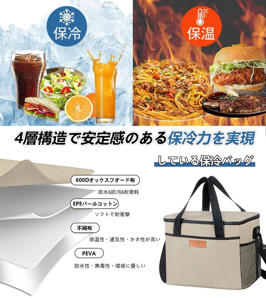 FTBOL Compact Cooler Box with Powerful Cooling Power Camping Large Foldable Cooler with Cooler Bag for Club Easy to Carry by Hand or Over the Perfect