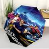 Fast & Furious Print Automatic Open Close Umbrella, Portable Foldable Umbrella, for Outdoor Commute Camping Trip, Ideal Birthday Gift