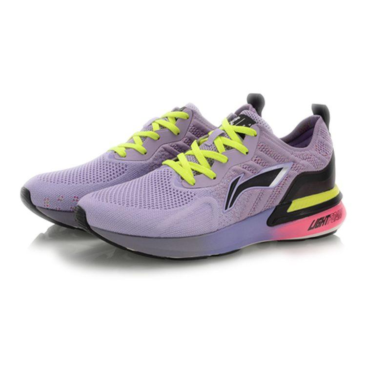 Li Ning Arashi Cushioning Low Top Running Shoes Women's Soft Purple ARHP214-1