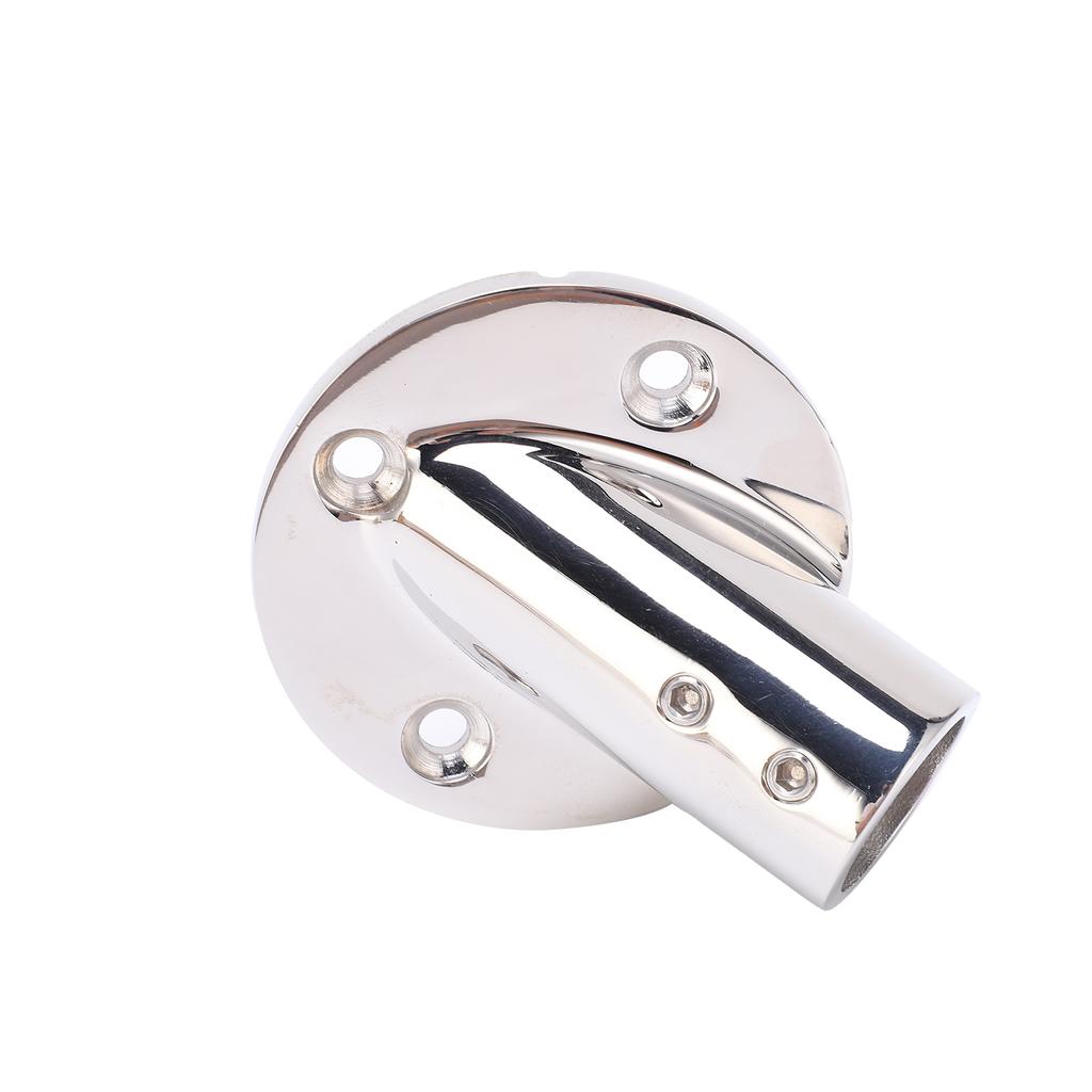 Marine Boat Hand Rail Fittings Stainless Steel 30 Degree Pipe Round Base Handrail Accesssory