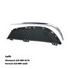 A2138851122 A2138850822 A2138850622 Front Bumper Lower Left Right Grill Grille Cover Chrome Trim For Mercedes Benz E Class W213