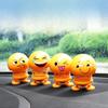 Cute Shaking Head Doll for Car - Fun Interior Ornament, Creative Sticker & Small Toy Accessory for Vehicle Dashboard Decoration