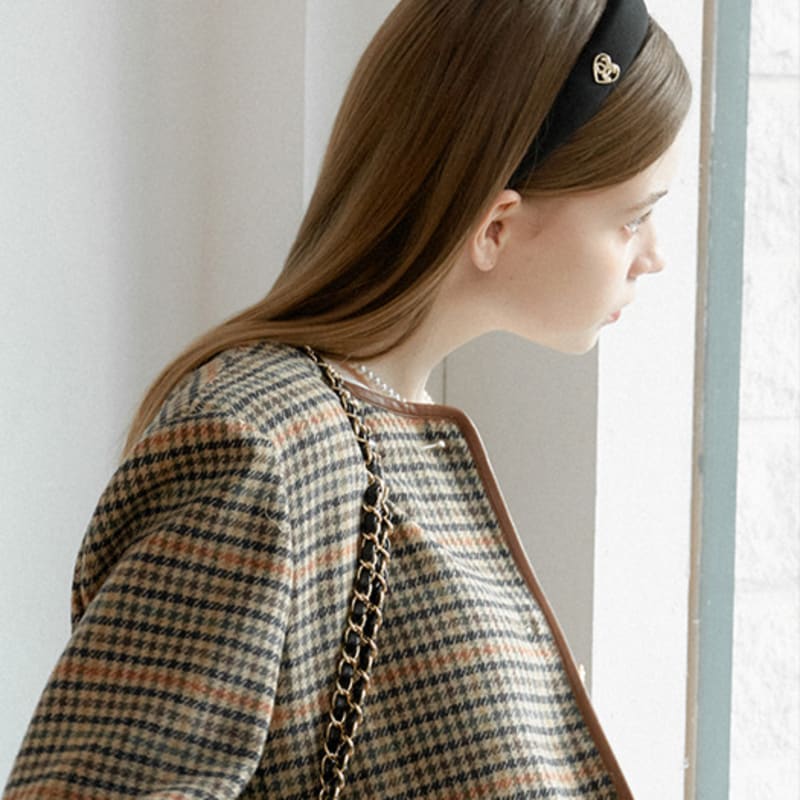 ANOETIC NEW ANC SATIN HAIRBAND_BLACK