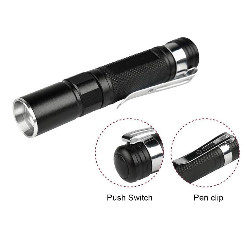 Flashlight Strong Light Focus Power Bank Light Flashlight Torch Mini Pen Lamp Powerful Flashlight