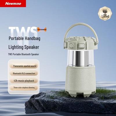 Newmine Portable Outdoor Bluetooth Speaker CN Plug (adapter Included)