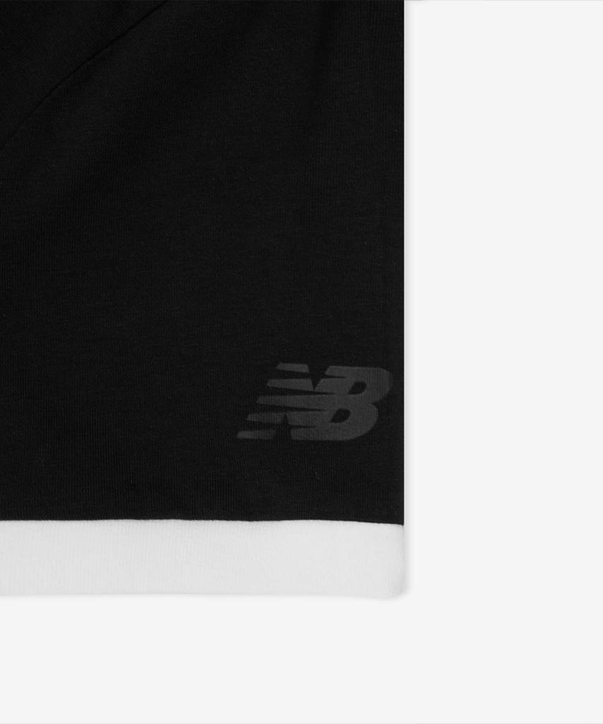 Nyuballanseu Nbneg2W462 / Women Ringer Short Sleeve T-Shirt (Black)