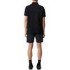 Stone Island Logo Short Sleeve Button Polo Shirt Men polo shirts Black K2S152200005S0017-V0029
