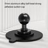 Aluminiumlegierung Saugfußhalterung mit 17mm Kugelkopfbefestigung für Action-Kameras auf verschiedenen Materialoberflächen