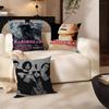 Hot Rock Music Band R-Radiohead Maple Design Cushion Cover Happy Autumn Harvest Decor Holiday Decorati Pillow Cover