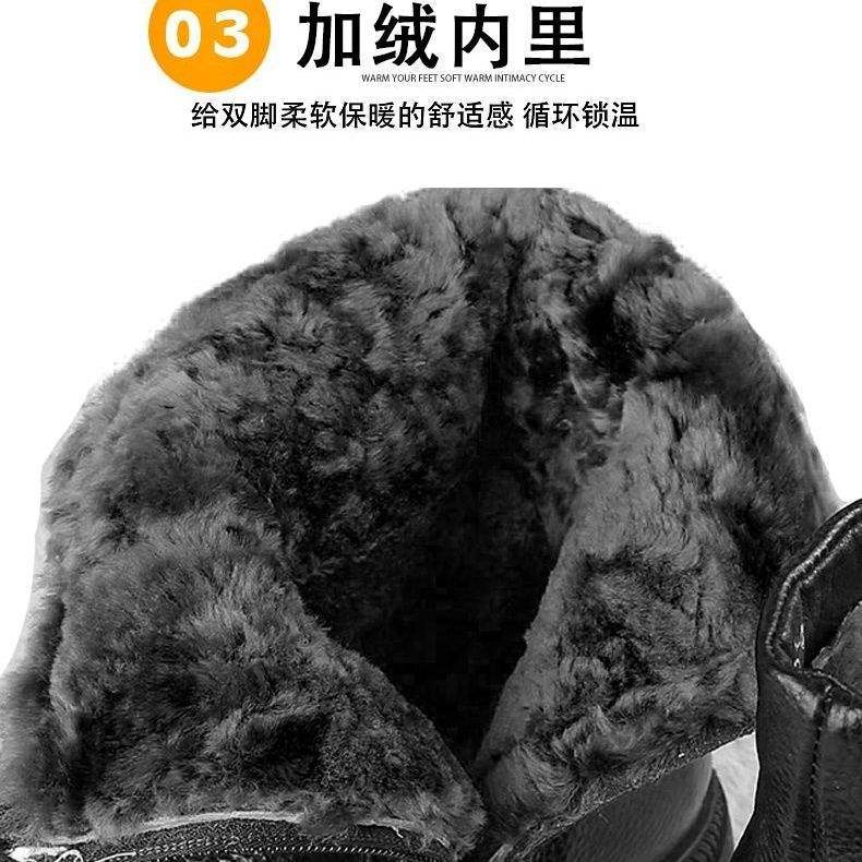 Teplé bavlněné boty pro střední věk a seniory, ležérní kožené boty pro matky, plochá podrážka, protiskluzové, nové sametové martensky, krátké boty 42
