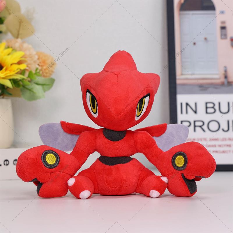 34 Styles Pokemon Plush Scizor Garchomp Geodude Shinx Lapras Latios Rattata Butterfree Skitty Shiny Marshadow Peluche Doll Gifts