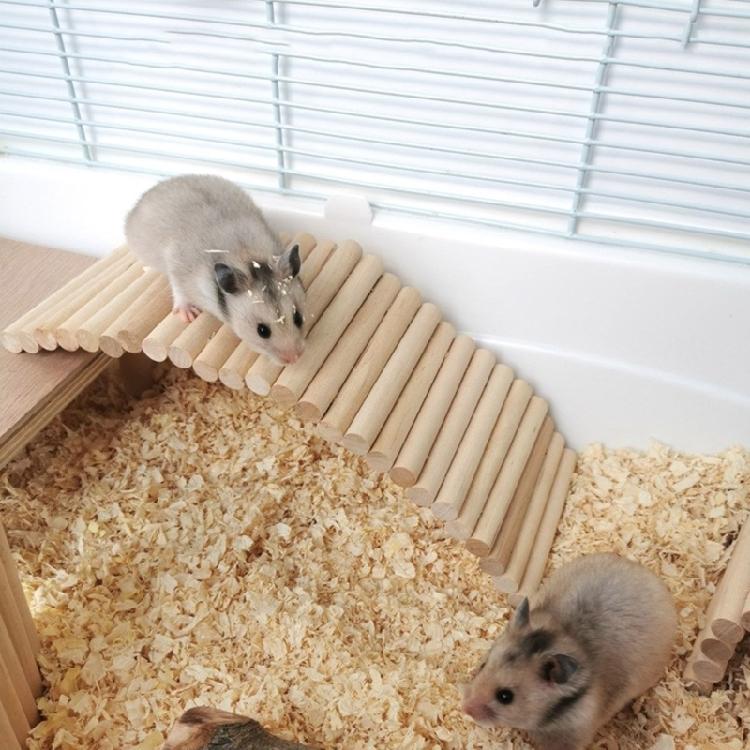 Gard/ Scară de cățărat robust din lemn Păstrează-ți animalul de companie în siguranță și mulțumit în habitat