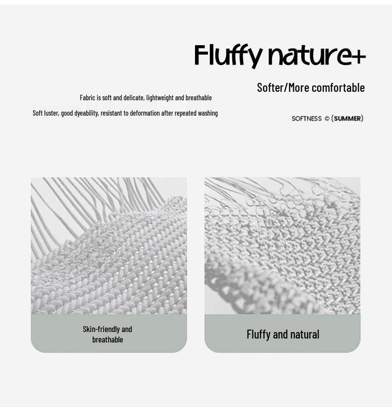 Lace-Trimmed Soft Cotton Cloud-Feel 4-Piece Bedding Set